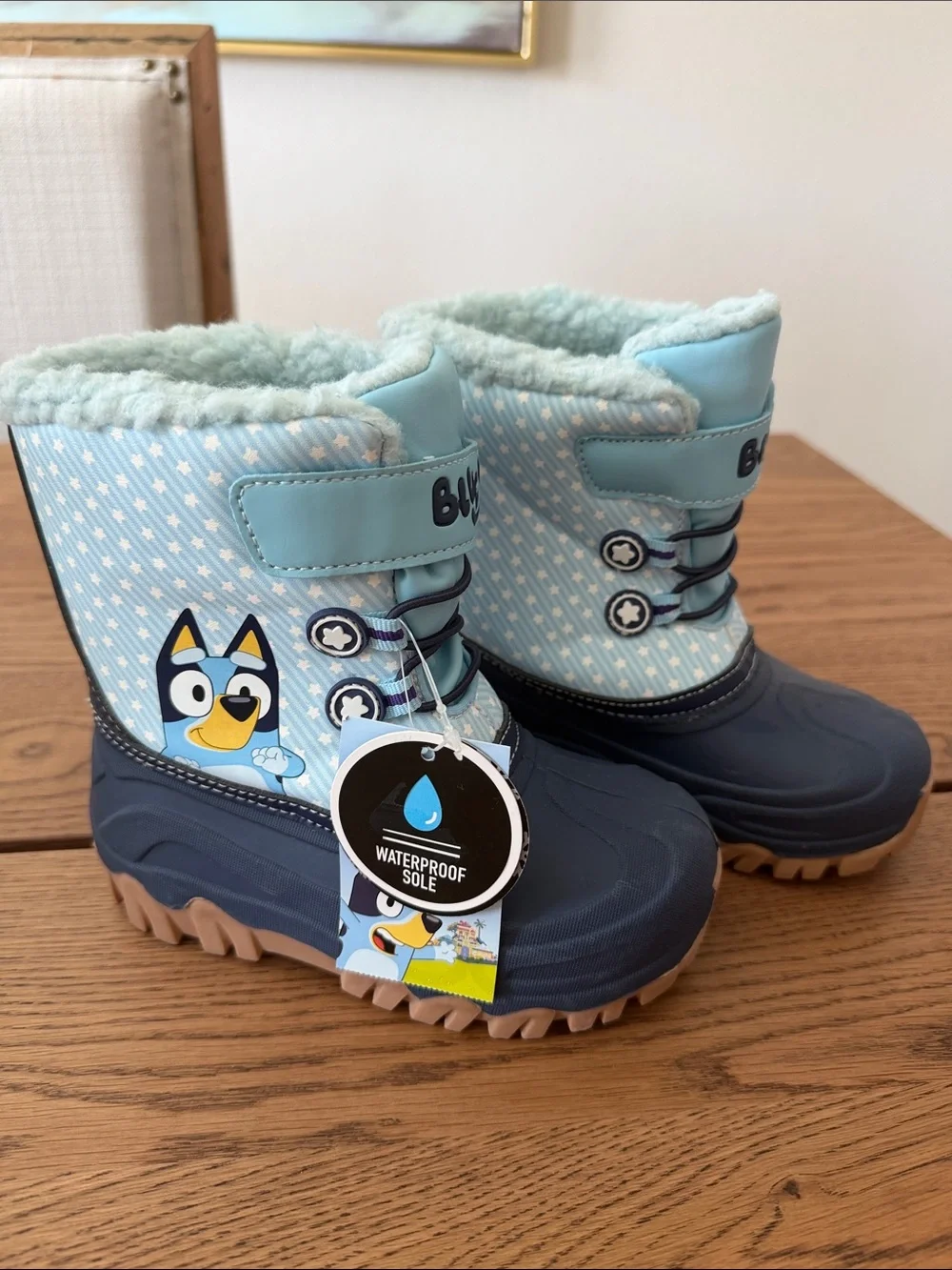 Bluey Waterproof Winter Boots New with tags